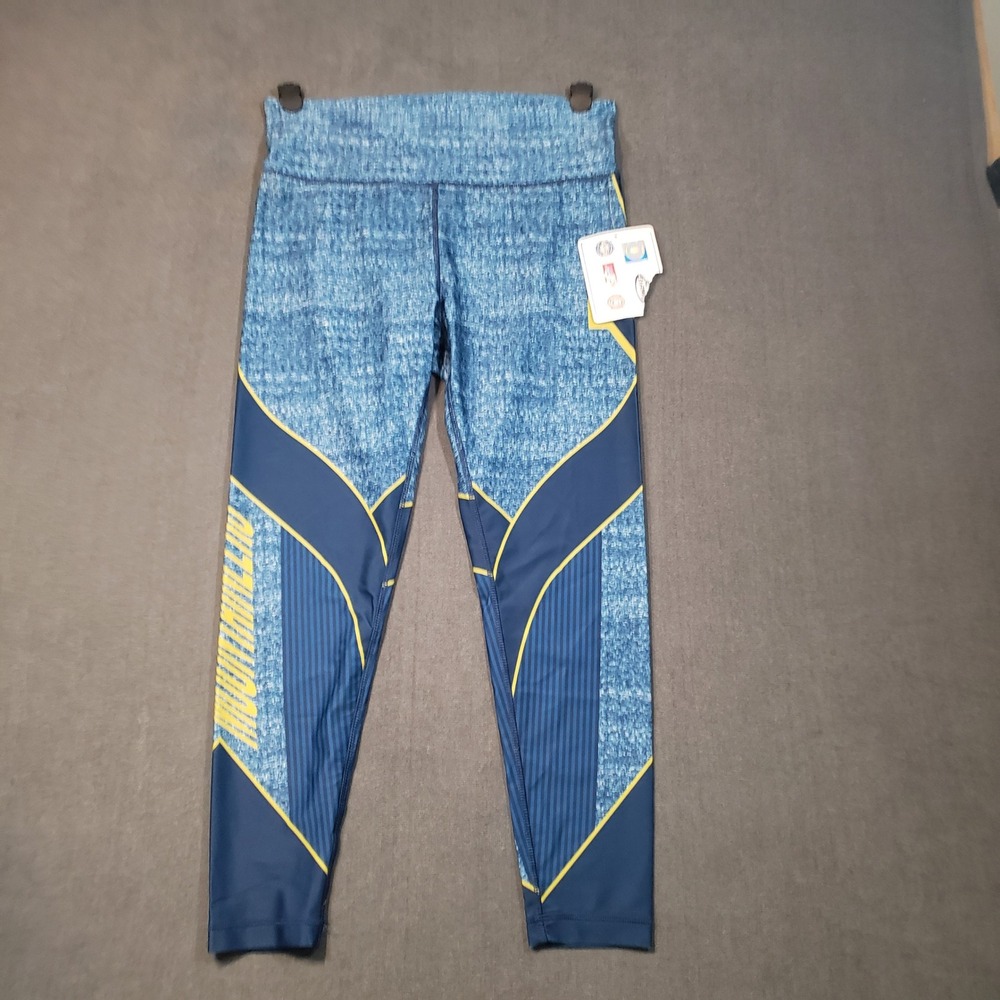 Concepts Sport Leggings Womens Large Blue West Virginia Mountaineers WVU Infuse